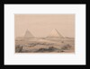 Egypt and Nubia: Volume I - No. 3, Pyramids of Gizeh, 1838 by Louis Haghe