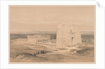 Egypt and Nubia: Volume I - No. 34, Temple of Edfou. Ancient Appolinopolis, Upper Egypt, 1838 by Louis Haghe