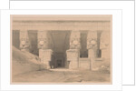 Egypt and Nubia: Volume I - No. 35, Dendera, 1838 by Louis Haghe
