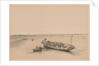 Egypt and Nubia: Volume I - No. 4, Slave Boats on the Nile, View Looking Towards…, 1838 by Louis Haghe