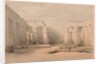 Egypt and Nubia: Volume II - No. 18, Medinet Abou, Thebes, 1832 by Louis Haghe