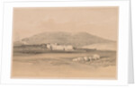 Egypt and Nubia: Volume II - No. 20, Medinet Abou, Thebes, 1838 by Louis Haghe