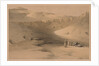 Egypt and Nubia: Volume II - No. 34, Entrance to the Tombs of the Kings of Thebes?, 1838 by Louis Haghe