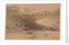 Egypt and Nubia: Volume II - No. 34, Entrance to the Tombs of the Kings of Thebes?, 1838 by Louis Haghe