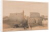 Egypt and Nubia: Volume II - No. 38, Grand Entrances to the Temple of Luxor, 1838 by Louis Haghe