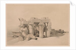 Egypt and Nubia: Volume II - No. 42, Ruins of Kom Ombo, 1838 by Louis Haghe