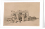 Egypt and Nubia: Volume II - No. 42, Ruins of Kom Ombo, 1838 by Louis Haghe