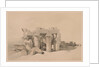Egypt and Nubia: Volume II - No. 42, Ruins of Kom Ombo, 1838 by Louis Haghe