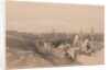 Egypt and Nubia: Volume III - No. 26, Cairo, Looking West, 1838 by Louis Haghe