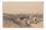 Egypt and Nubia: Volume III - No. 26, Cairo, Looking West, 1838 by Louis Haghe
