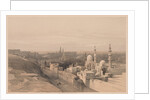 Egypt and Nubia: Volume III - No. 26, Cairo, Looking West, 1838 by Louis Haghe