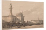 Egypt and Nubia: Volume III - No. 38, Mosque of Sultan Hassan from the Great Square…, 1838 by Louis Haghe