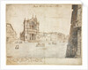 Eighteen Views of Rome: Santa Maria in Via Lata, 1665 by Lievin Cruyl