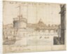 Eighteen Views of Rome: The Castel SantAngelo, 1665 by Lievin Cruyl