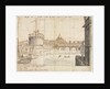 Eighteen Views of Rome: The Castel SantAngelo, 1665 by Lievin Cruyl