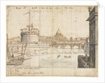 Eighteen Views of Rome: The Castel SantAngelo, 1665 by Lievin Cruyl