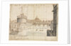 Eighteen Views of Rome: The Castel SantAngelo, 1665 by Lievin Cruyl