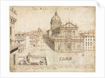 Eighteen Views of Rome: The Church of SantIgnazio, 1665 by Lievin Cruyl