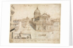 Eighteen Views of Rome: The Church of SantIgnazio, 1665 by Lievin Cruyl
