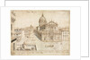 Eighteen Views of Rome: The Church of SantIgnazio, 1665 by Lievin Cruyl