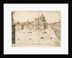 Eighteen Views of Rome: The Church of the Gesù, 1665 by Lievin Cruyl