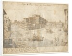 Eighteen Views of Rome: The Piazza Barberini, 1665 by Lievin Cruyl