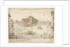 Eighteen Views of Rome: The Piazza Barberini…, 1665 by Lievin Cruyl