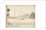 Eighteen Views of Rome: The Piazza del Popolo…, 1664 by Lievin Cruyl