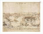 Eighteen Views of Rome: The Ponte Rotto, 1665 by Lievin Cruyl