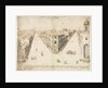 Eighteen Views of Rome: The Quattro Fontane Looking Toward Monte Cavallo, 1665 by Lievin Cruyl
