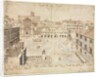 Eighteen Views of Rome: The Trevi Fountain, 1665 by Lievin Cruyl