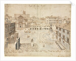 Eighteen Views of Rome: The Trevi Fountain, 1665 by Lievin Cruyl