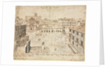 Eighteen Views of Rome: The Trevi Fountain, 1665 by Lievin Cruyl