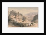 El Deir Petra, 1839 by David Roberts