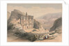 El Deir Petra, 1839 by David Roberts