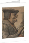 Elderly Man Reading a Book, first half 1600s by Nicolas Lagneau