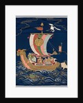 Embroidered Fukusa, late 1800s-early 1900s by Unknown