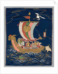 Embroidered Fukusa, late 1800s-early 1900s by Unknown