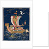 Embroidered Fukusa, late 1800s-early 1900s by Unknown