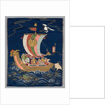 Embroidered Fukusa, late 1800s-early 1900s by Unknown