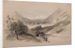 Entrance to Nablus, 1839 by David Roberts