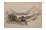 Entrance to Nablus, 1839 by David Roberts