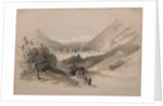 Entrance to Nablus, 1839 by David Roberts