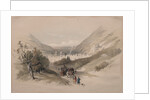 Entrance to Nablus, 1839 by David Roberts