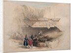Entrance to the Tombs of the Kings, Jerusalem, 1839 by David Roberts