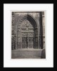 Entrance, St. Lorenz Cathedral, Nuremberg, c. late 1850's by Schrag (attributed to)