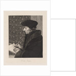 Erasmus, 1863 by Félix Bracquemond