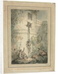 Escape of French Prisoners by Thomas Rowlandson