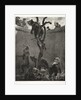 Essay on Stone with Brush and Scraper: The Bear Pit, 1851 by Adolph von Menzel