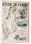 Étude de Femme, 1893 by Henri de Toulouse-Lautrec